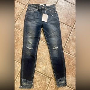 Kancan High Rise Skinny Ankle Jeans Size 3/25